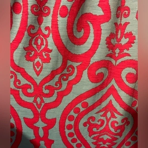 Bellamie small maxi dress cotton top with silky soft bottom EUC pink and blue - Picture 5 of 5